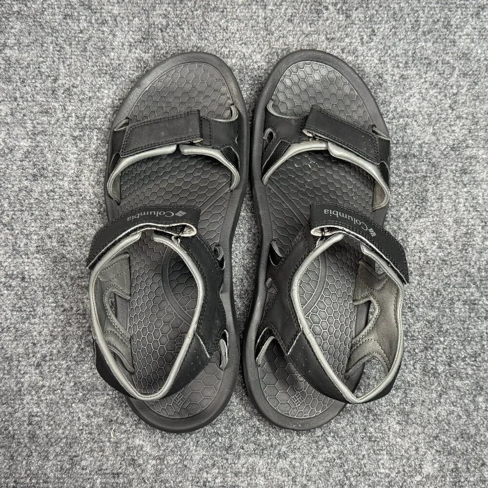 Columbia Riptide II Sandals Men Size 12 Black Athletic Outdoor Hiking Water Shoe